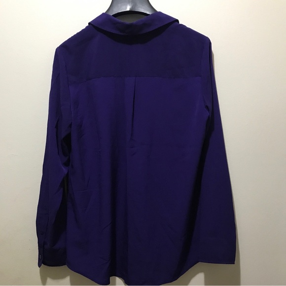 Talbots Button Down Cute Work Wear blouse M - Picture 9 of 9